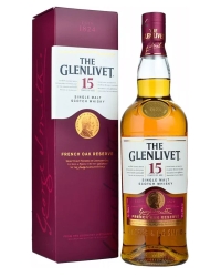 Купить Виски Glenlivet 15 YO 40% in Box (0,7L) в Алматы