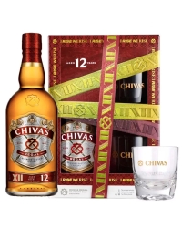 Купить Виски Chivas Regal 12 YO 40% + 2 Glass (0,7L) в Алматы