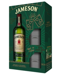 Купить Виски Jameson Irish Whiskey 40% + 2 Glass (0,7L) в Алматы