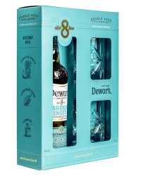 Купить Виски Dewar`s Caribbean Smooth Aged 8 YO 40% + 2 Glass (0,7L) в Алматы